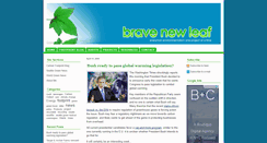 Desktop Screenshot of bravenewleaf.com